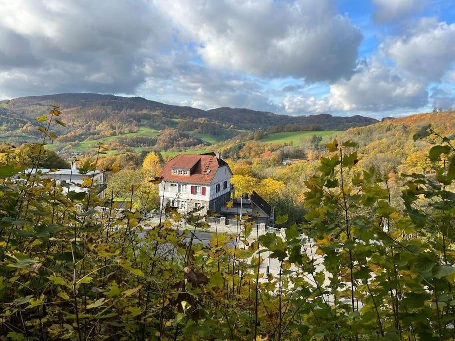 Traumhafter Blick Mit Wohnung Lindenfels Bagian luar foto